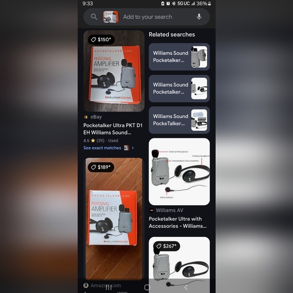 Williams Sound Pocketalker Ultra Personal Amplifier Amplifier - Picture 4 of 4